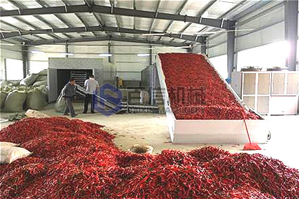小型網(wǎng)帶式烘干機